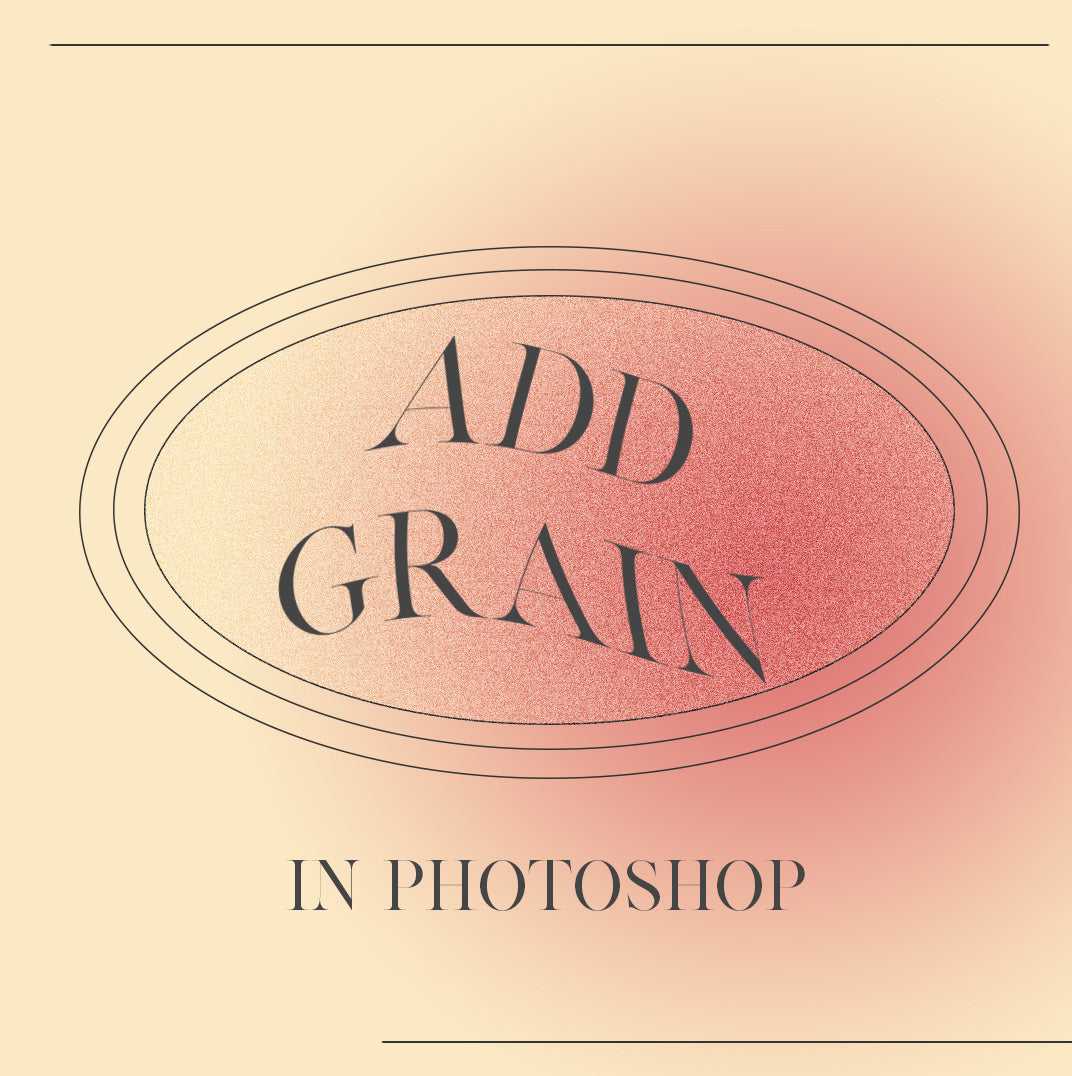 Retro Design Trend | How to add grain in Photoshop