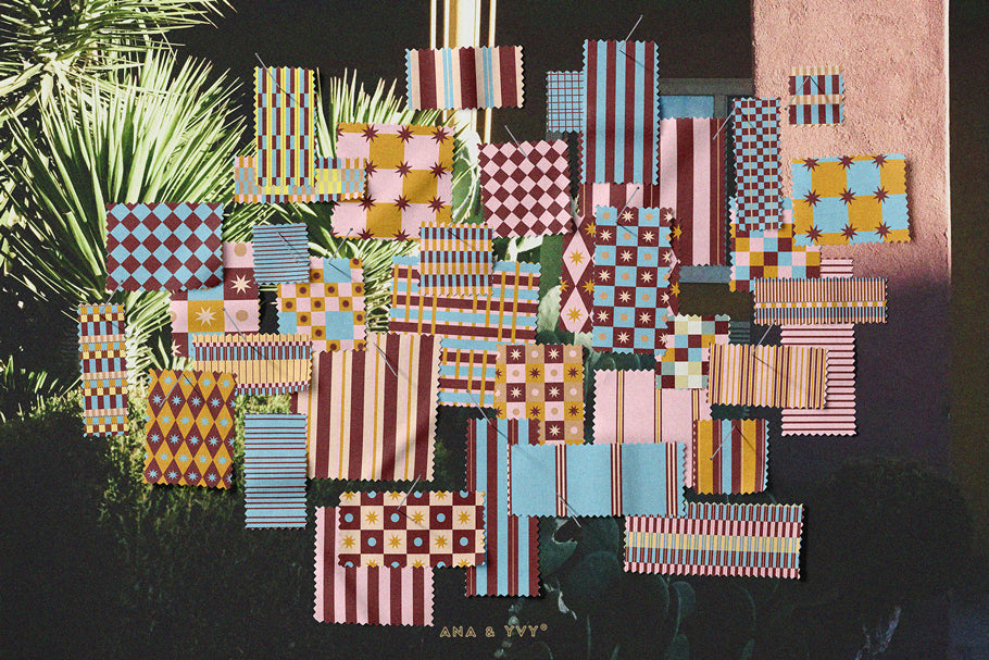 LOCARSA LINEA | Patterns & Frames for Illustrator - ANA & YVY