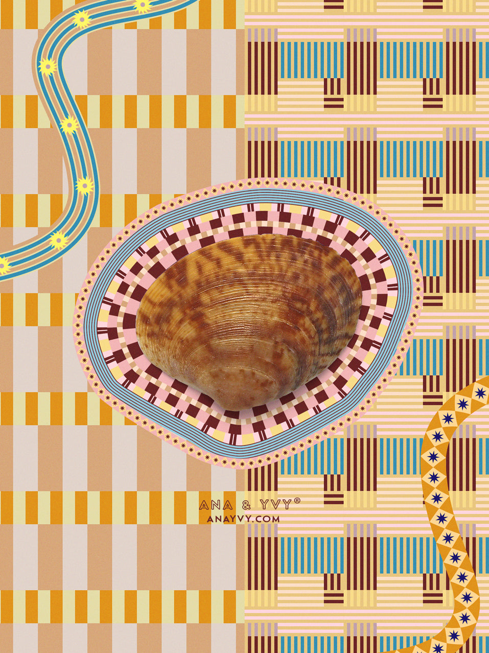 LOCARSA LINEA | Patterns & Frames for Illustrator - ANA & YVY
