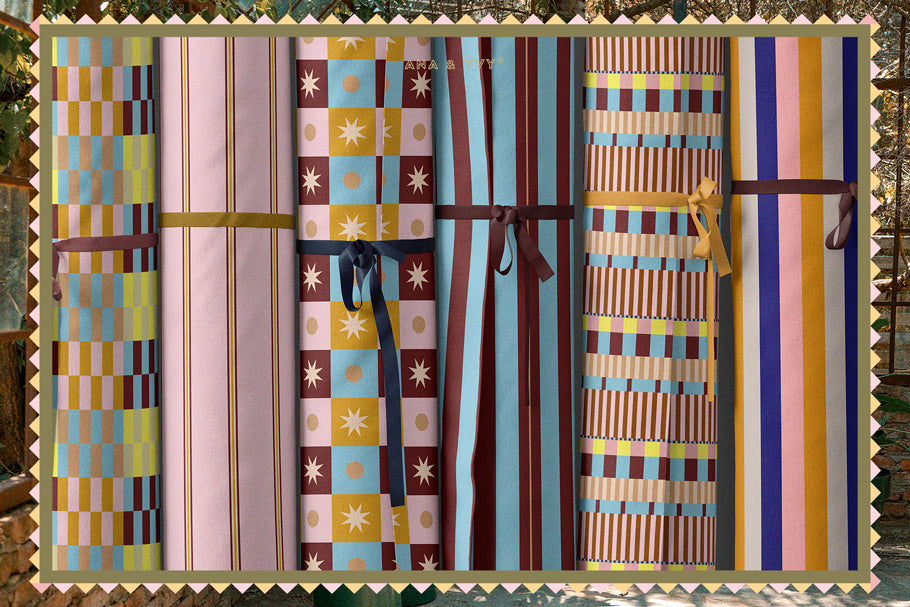 LOCARSA LINEA | Patterns & Frames for Illustrator - ANA & YVY