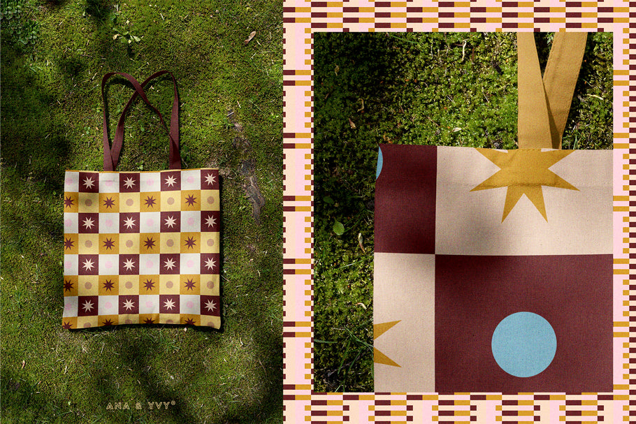 LOCARSA LINEA | Patterns & Frames for Illustrator - ANA & YVY
