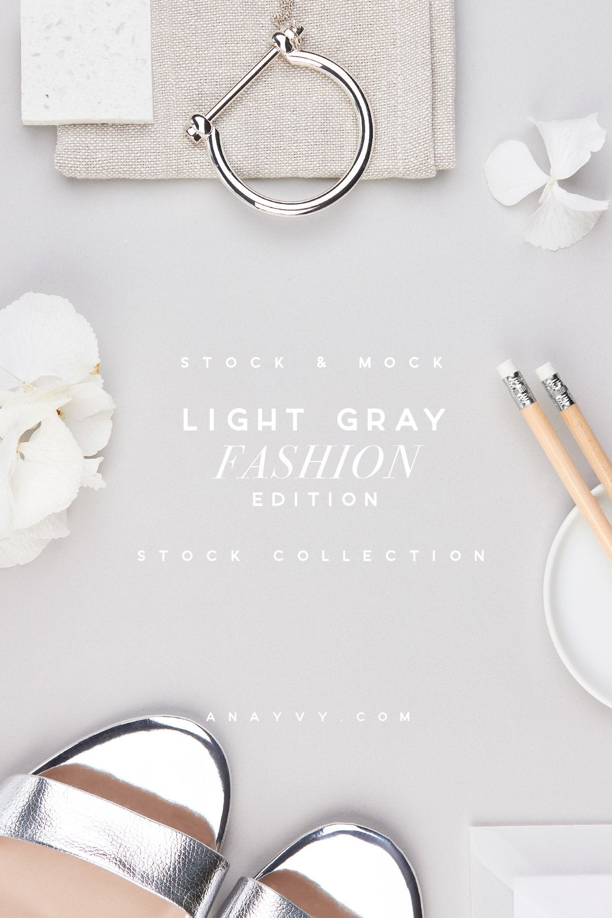 Stock & Mock | Light Gray Fashion - ANA & YVY
