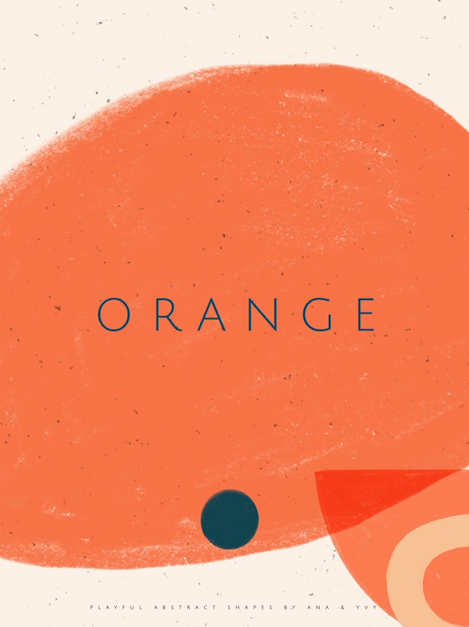 Abstract Shapes | The Burned Orange - ANA & YVY