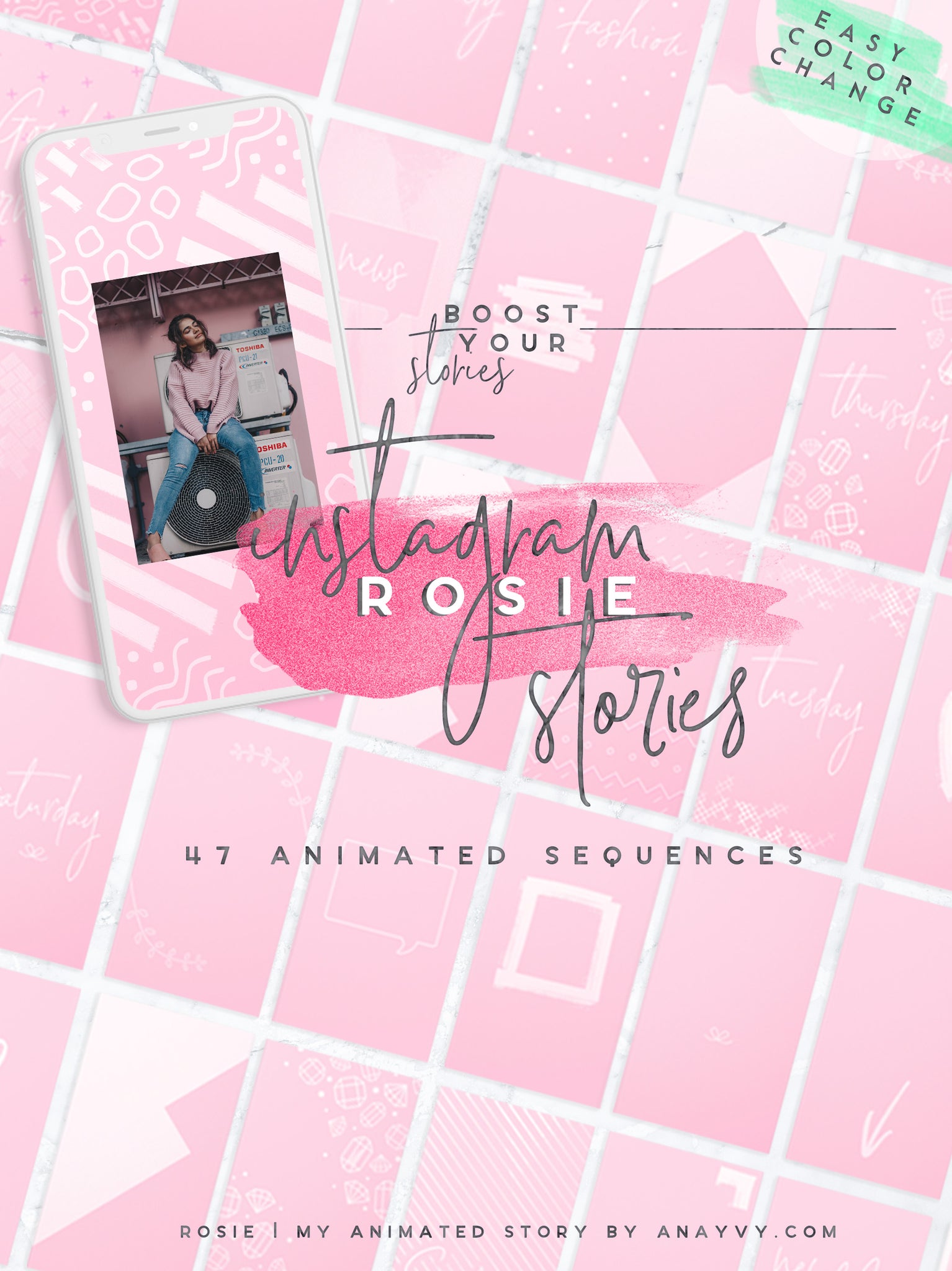 Animated Instagram | Rosie - ANA & YVY