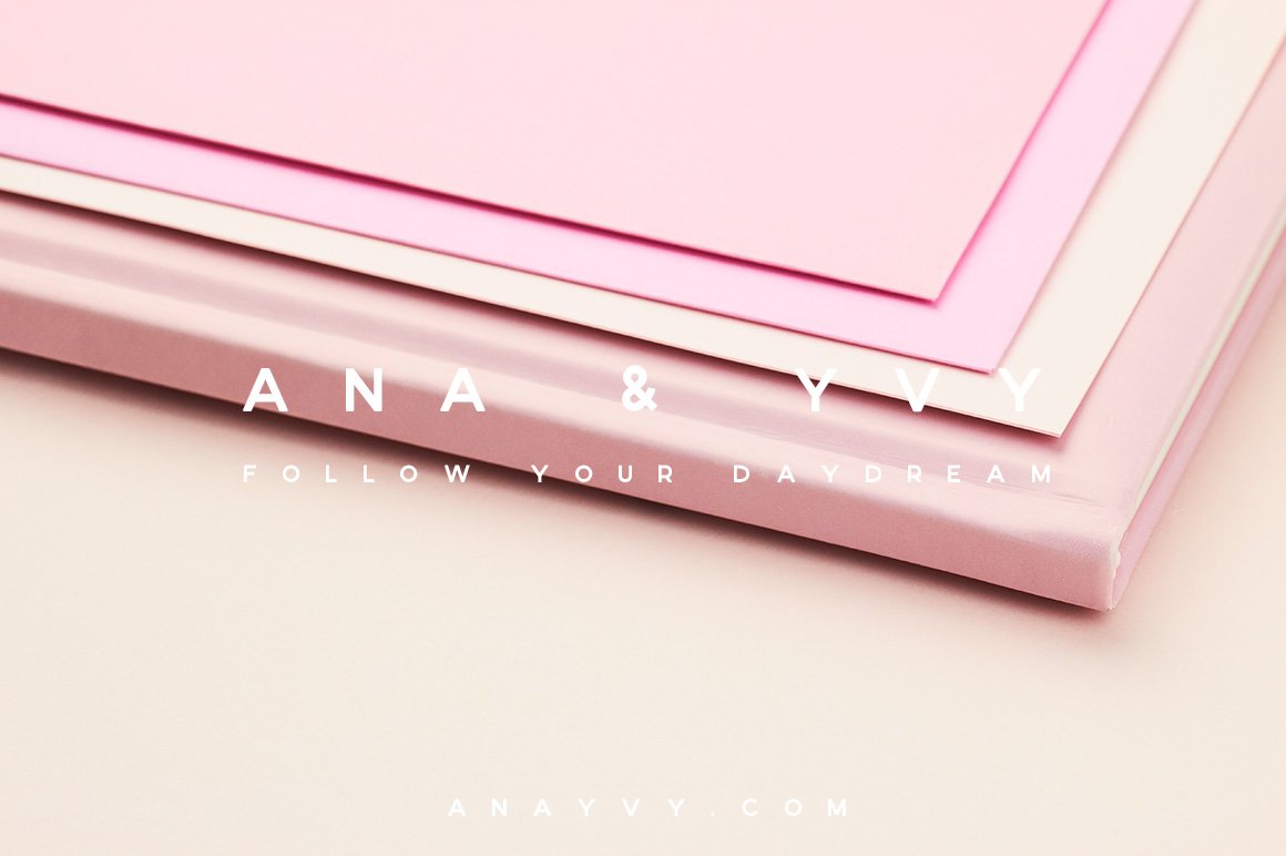 Stock & Mock | Peach & Pink - ANA & YVY