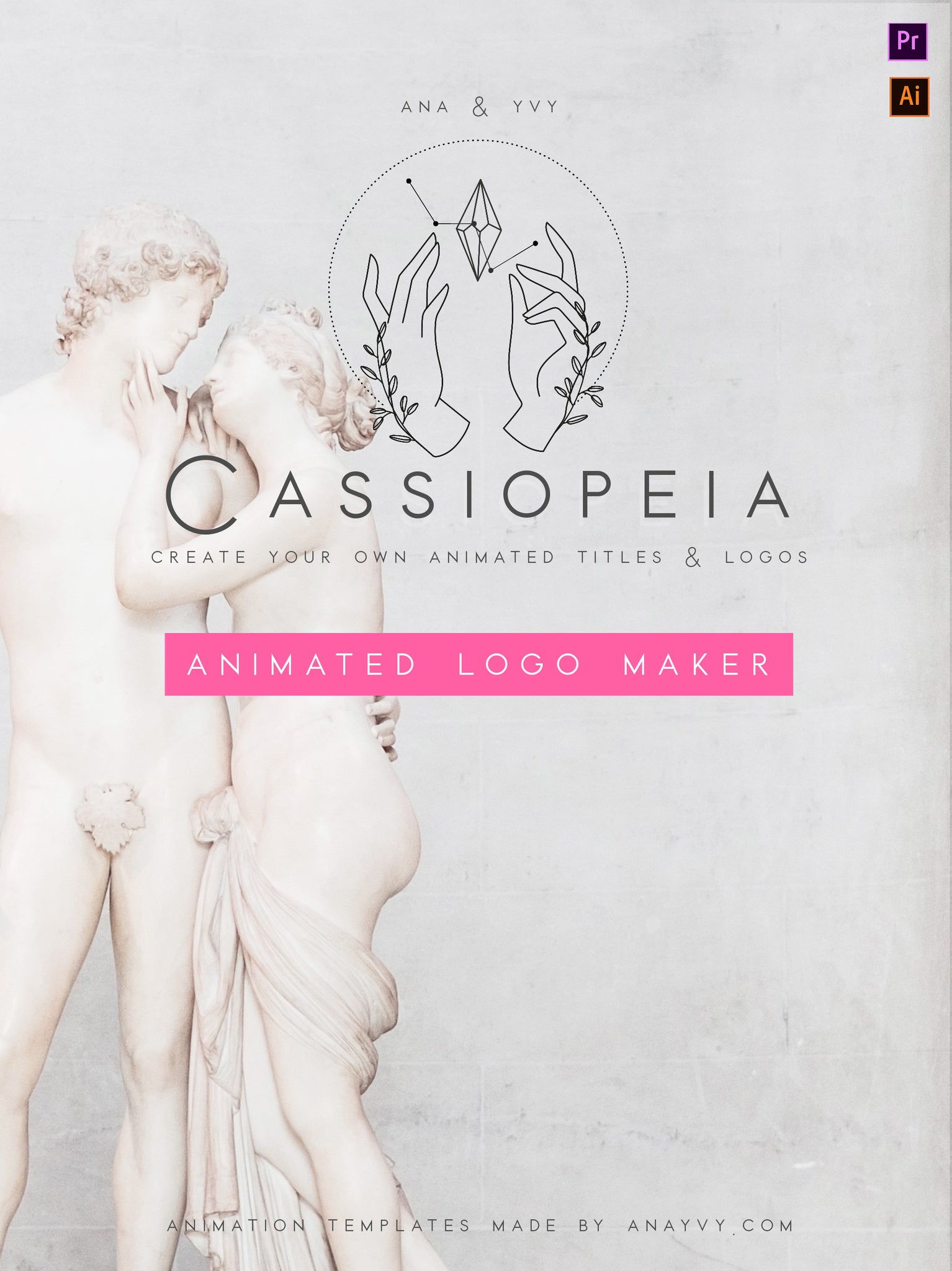 Animated Logo Creator | Cassiopeia - ANA & YVY