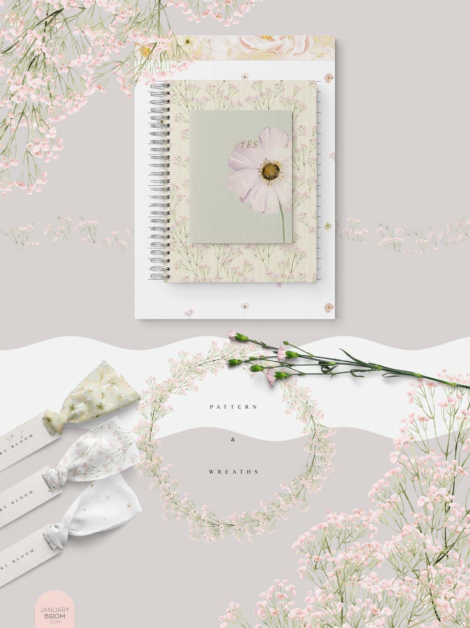 The Florist | Watercolor Florals & Foliage Collection - ANA & YVY