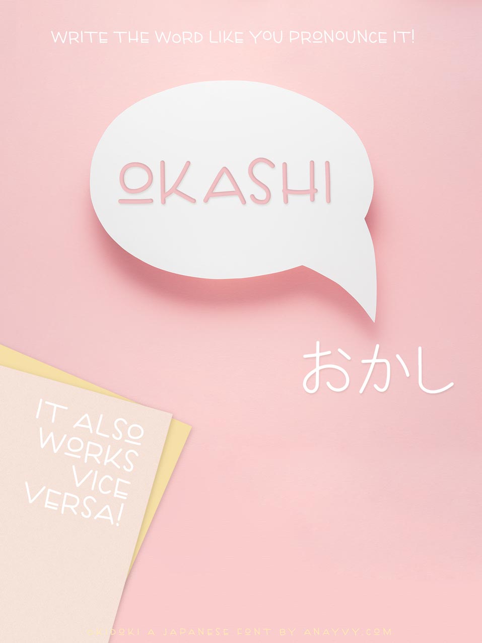 Animated Font | Okidoki - ANA & YVY